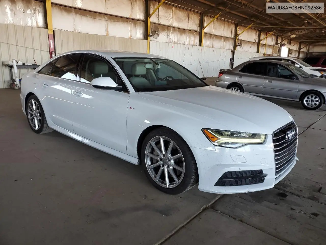 2017 Audi A6 Premium Plus VIN: WAUD8AFC8HN092536 Lot: 62597345