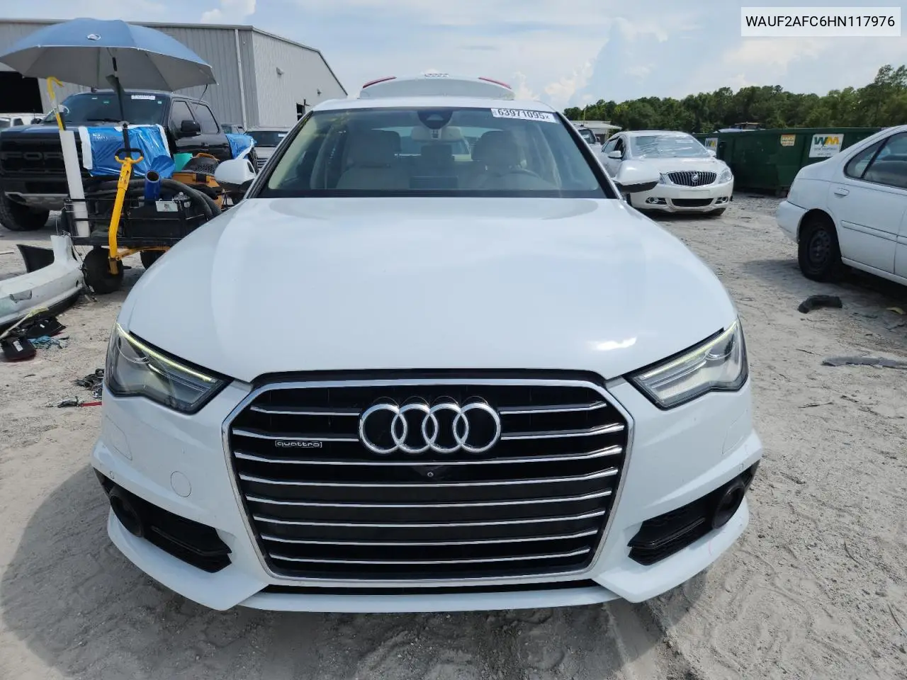 2017 Audi A6 Premium Plus VIN: WAUF2AFC6HN117976 Lot: 63971095