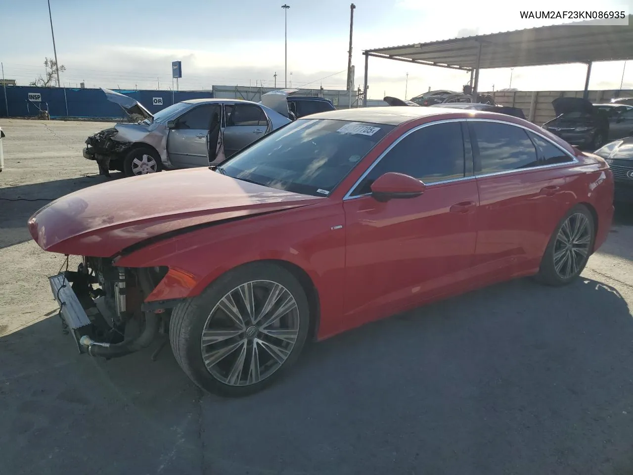 2019 Audi A6 Prestige VIN: WAUM2AF23KN086935 Lot: 42877705