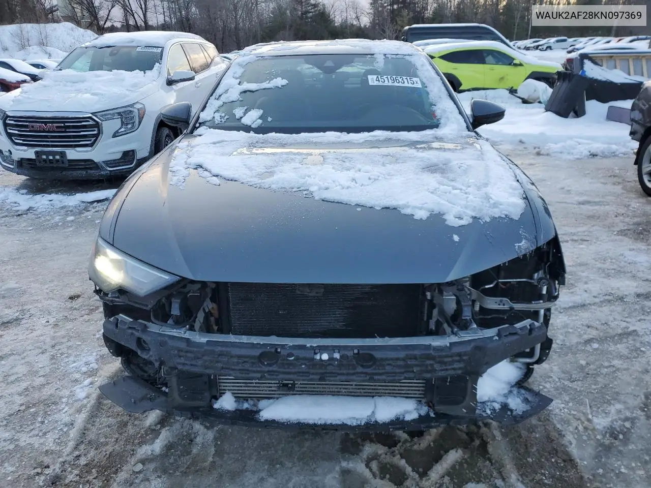 2019 Audi A6 Premium VIN: WAUK2AF28KN097369 Lot: 45196315