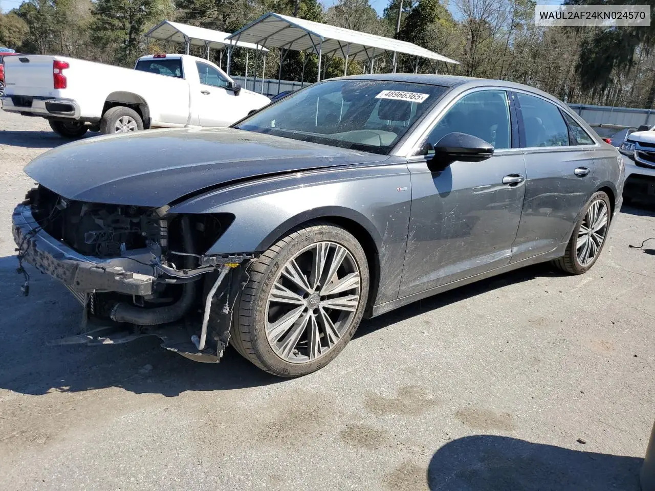 2019 Audi A6 Premium Plus VIN: WAUL2AF24KN024570 Lot: 48966365