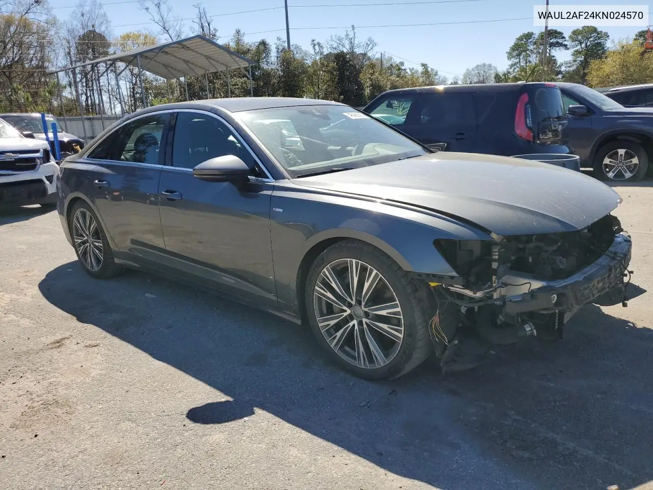 2019 Audi A6 Premium Plus VIN: WAUL2AF24KN024570 Lot: 48966365
