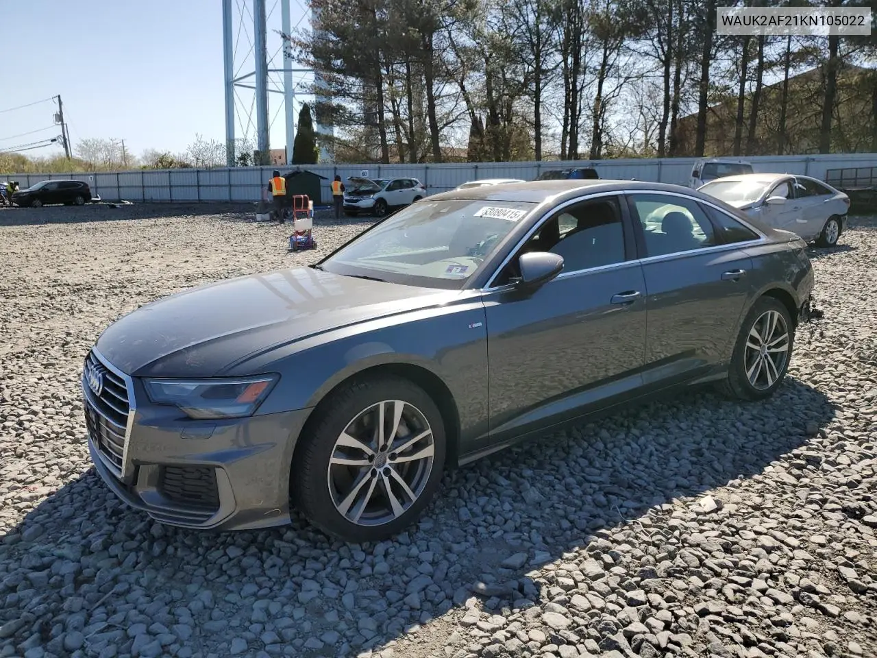 2019 Audi A6 Premium VIN: WAUK2AF21KN105022 Lot: 53080415