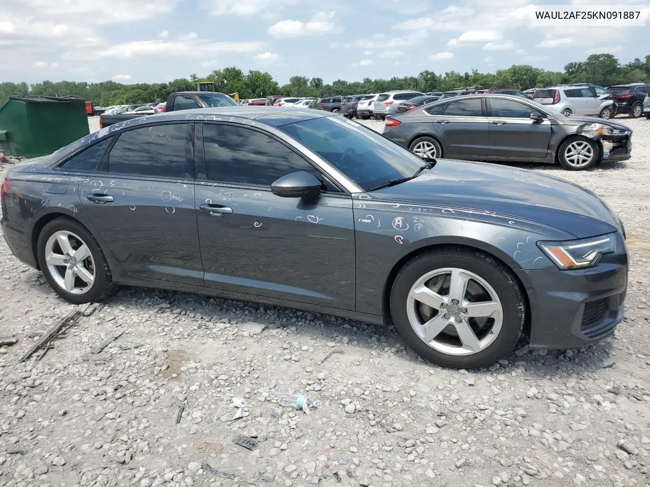 2019 Audi A6 Premium Plus VIN: WAUL2AF25KN091887 Lot: 61191015