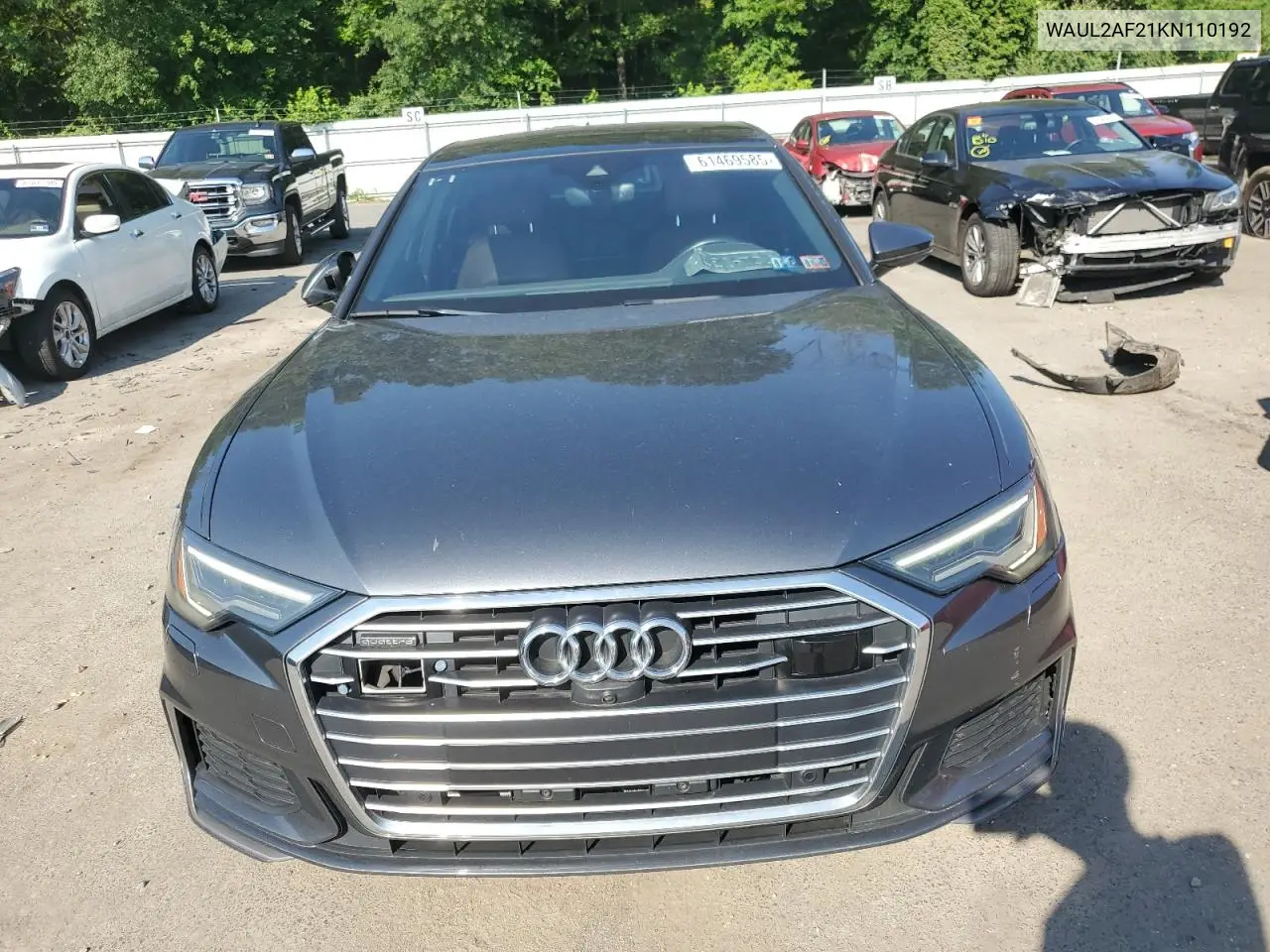 2019 Audi A6 Premium Plus VIN: WAUL2AF21KN110192 Lot: 61469585