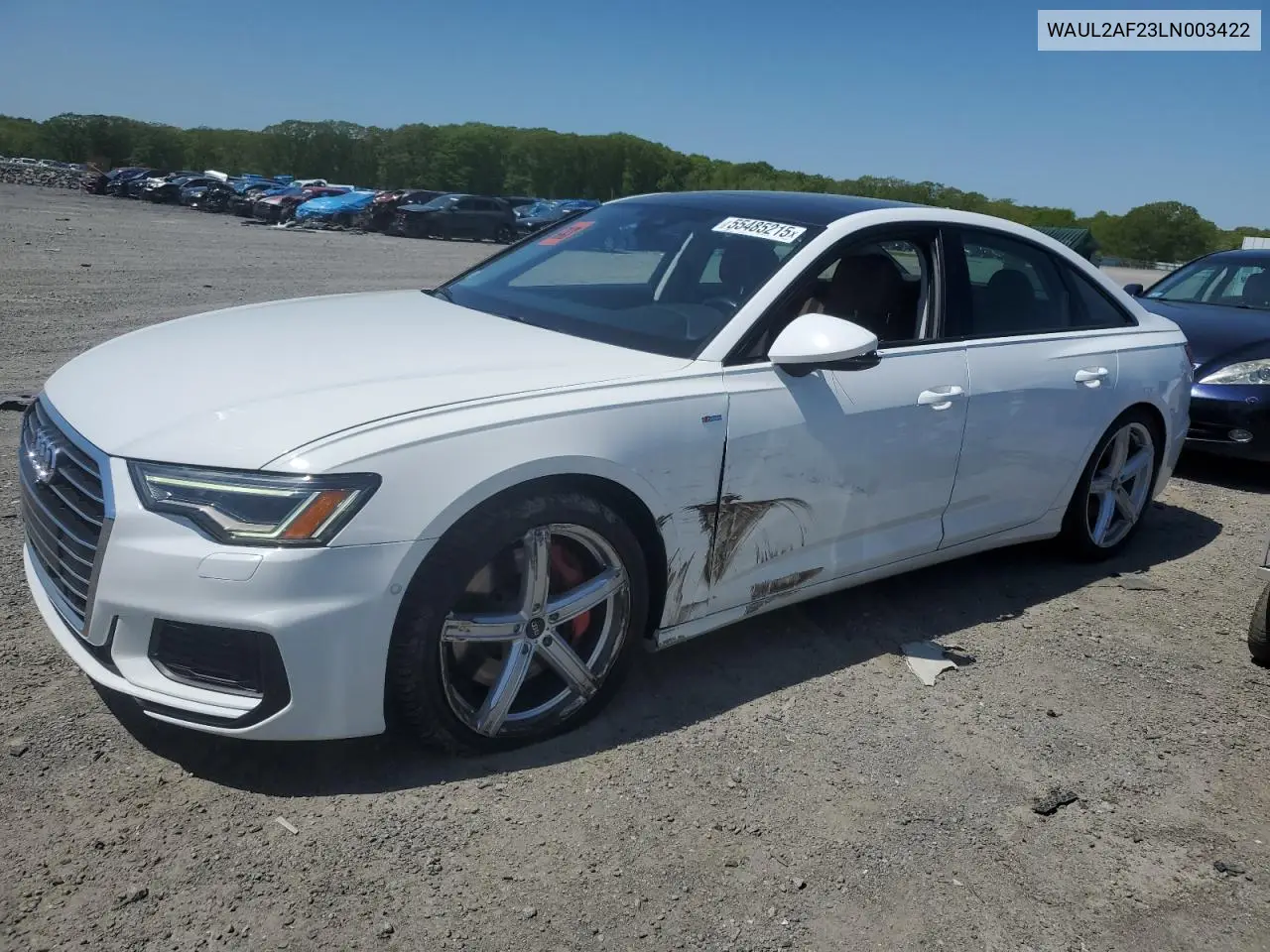 2020 Audi A6 Premium Plus VIN: WAUL2AF23LN003422 Lot: 55485215