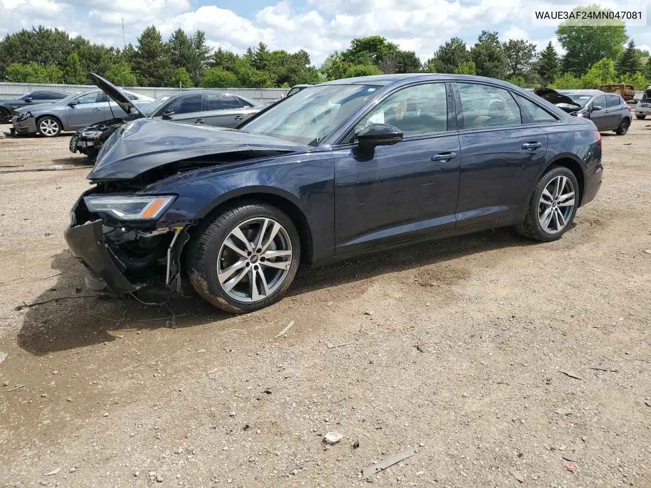 2021 Audi A6 Premium Plus VIN: WAUE3AF24MN047081 Lot: 58818845