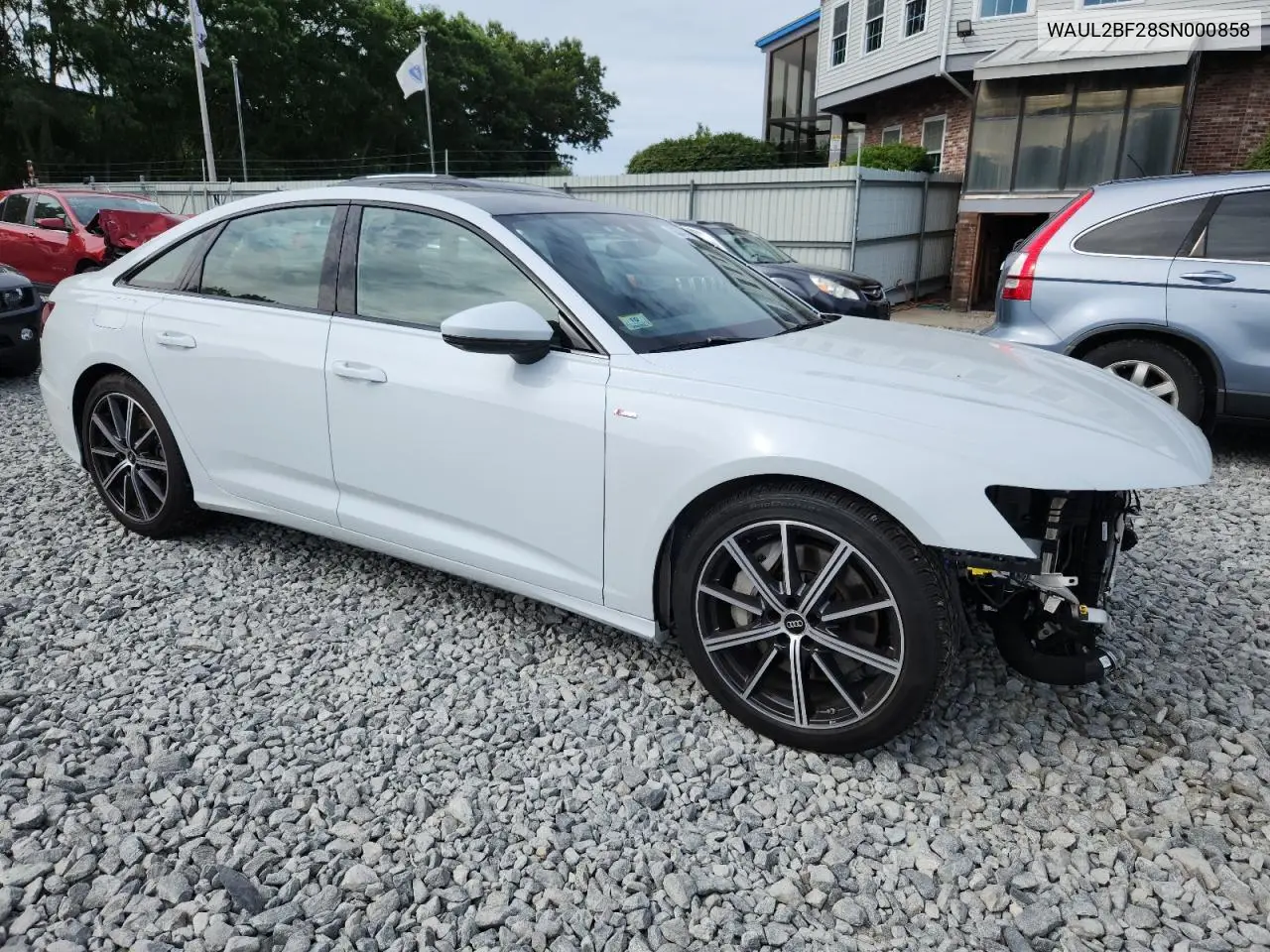 2025 Audi A6 Premium Plus VIN: WAUL2BF28SN000858 Lot: 62368575