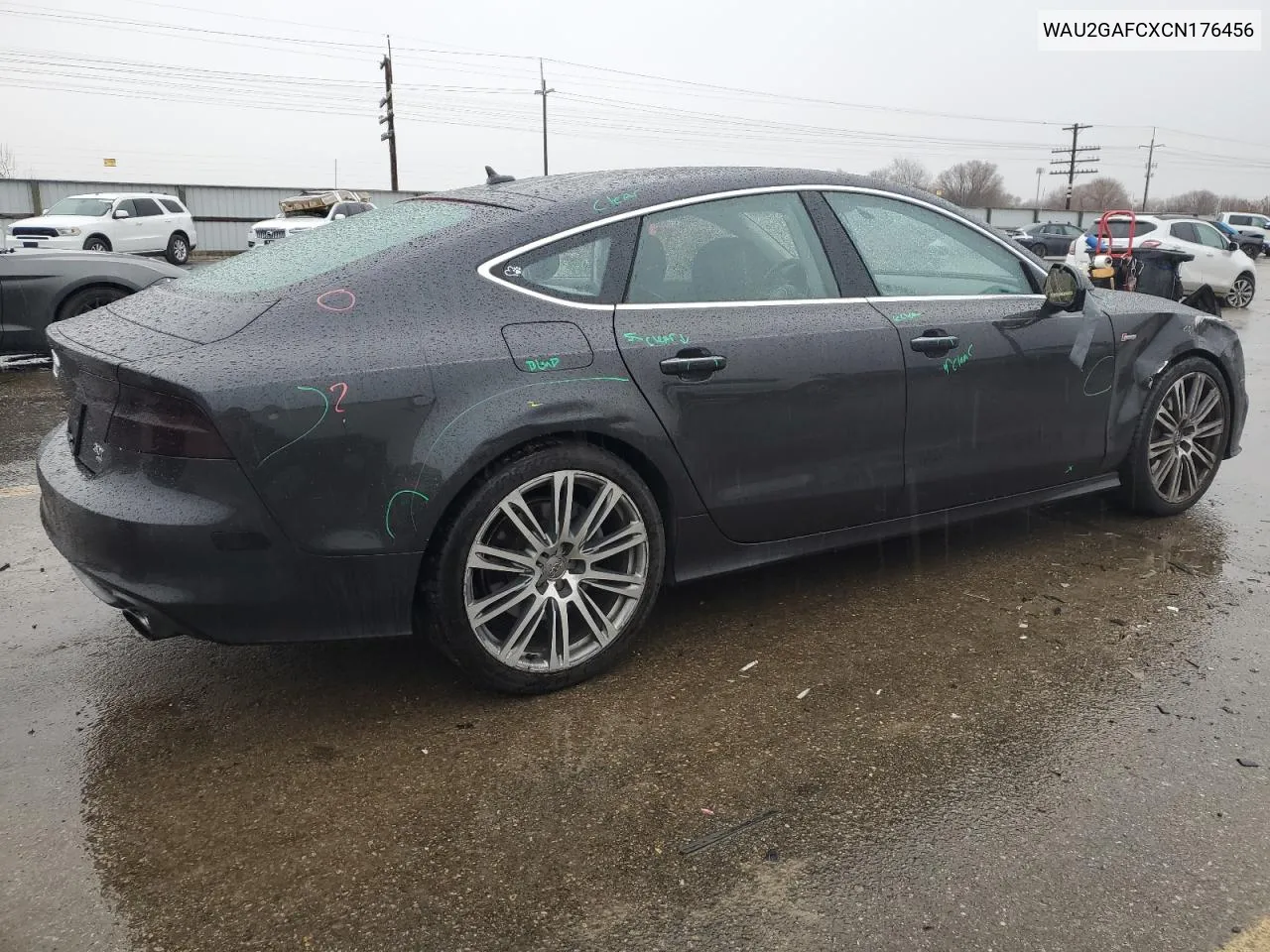 2012 Audi A7 Prestige VIN: WAU2GAFCXCN176456 Lot: 43474685