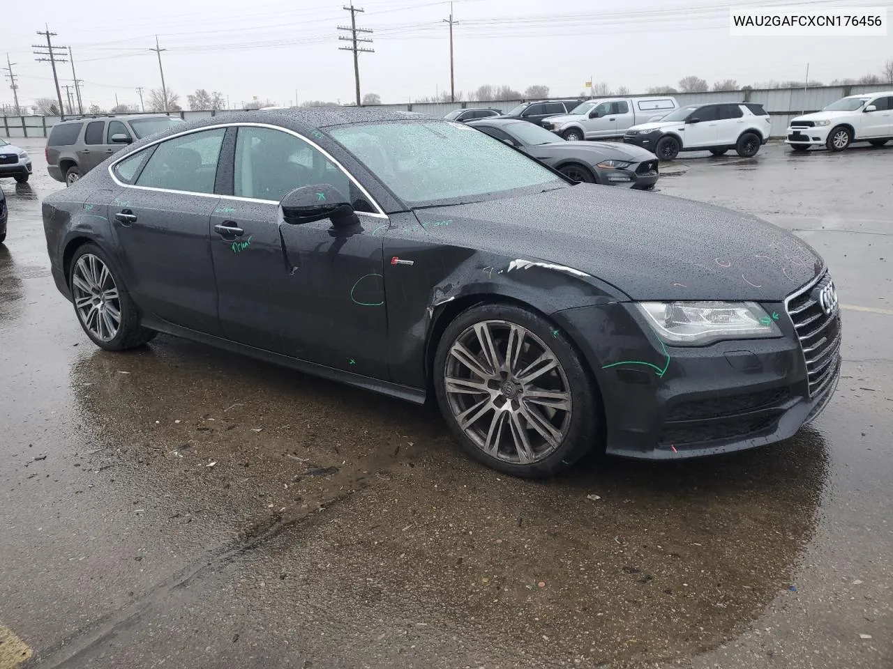 2012 Audi A7 Prestige VIN: WAU2GAFCXCN176456 Lot: 43474685