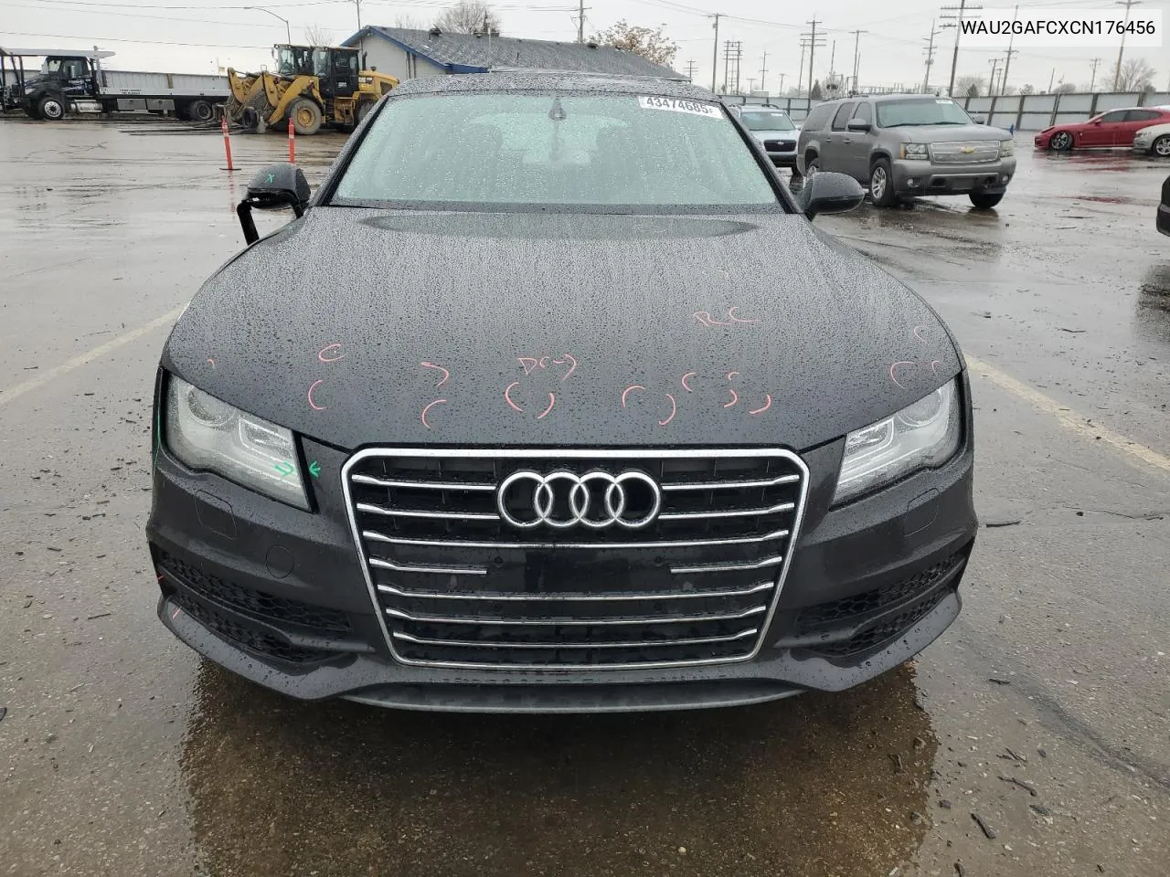 2012 Audi A7 Prestige VIN: WAU2GAFCXCN176456 Lot: 43474685
