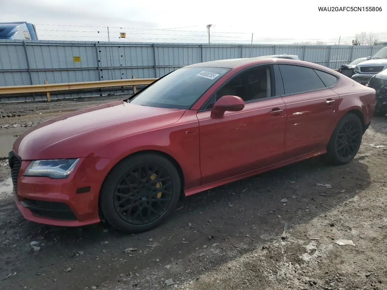 2012 Audi A7 Prestige VIN: WAU2GAFC5CN155806 Lot: 49988255