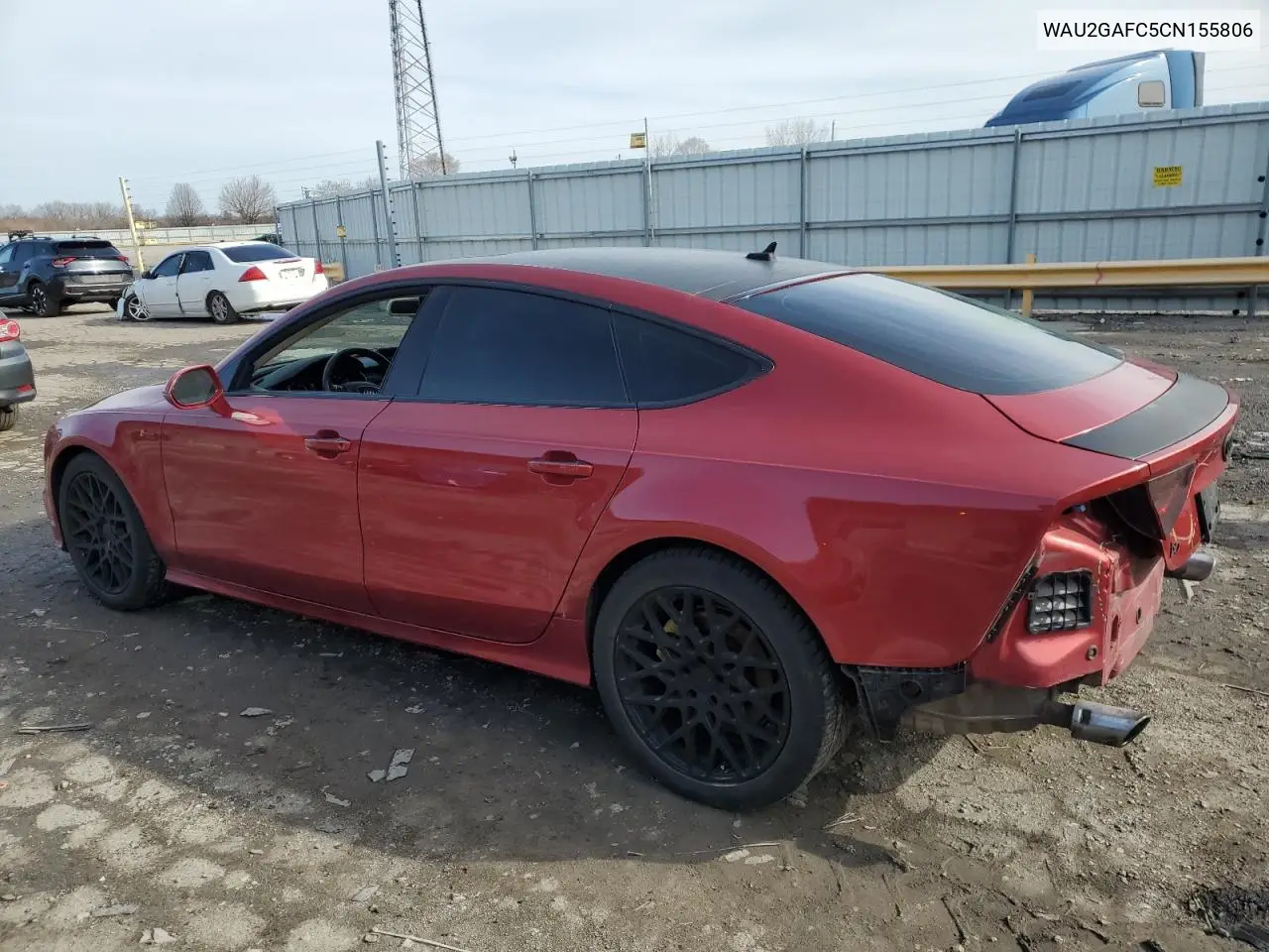 2012 Audi A7 Prestige VIN: WAU2GAFC5CN155806 Lot: 49988255