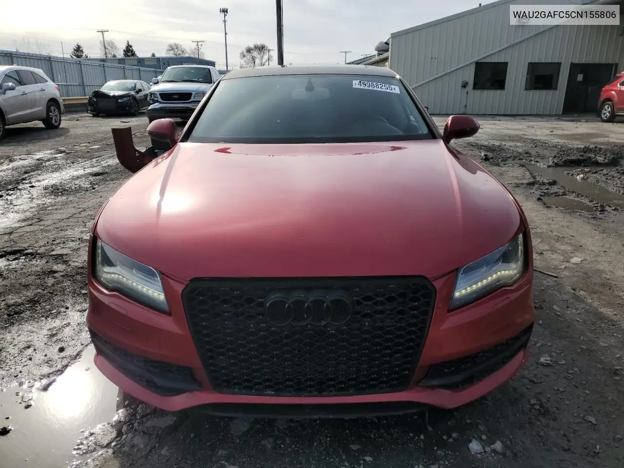 2012 Audi A7 Prestige VIN: WAU2GAFC5CN155806 Lot: 49988255