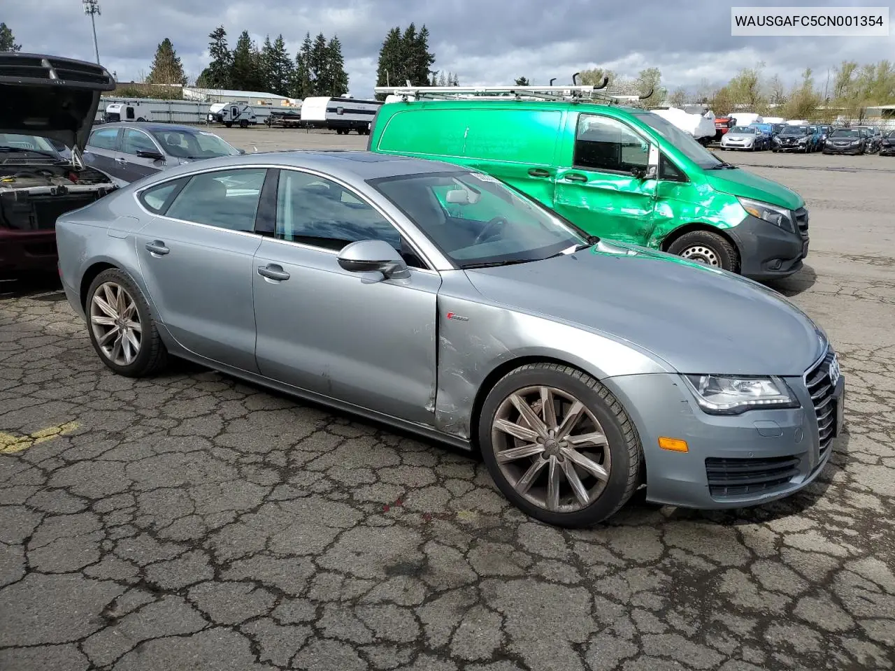2012 Audi A7 Prestige VIN: WAUSGAFC5CN001354 Lot: 50632435