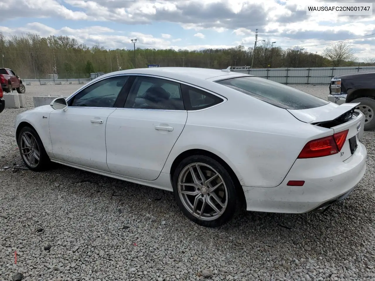 2012 Audi A7 Prestige VIN: WAUSGAFC2CN001747 Lot: 53095735