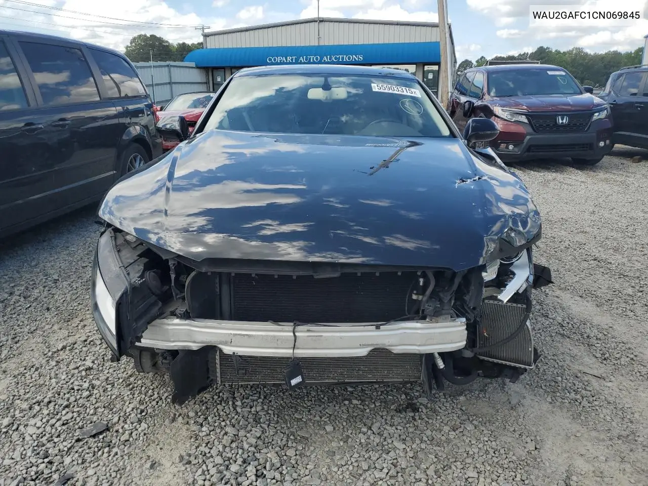 2012 Audi A7 Prestige VIN: WAU2GAFC1CN069845 Lot: 55903315