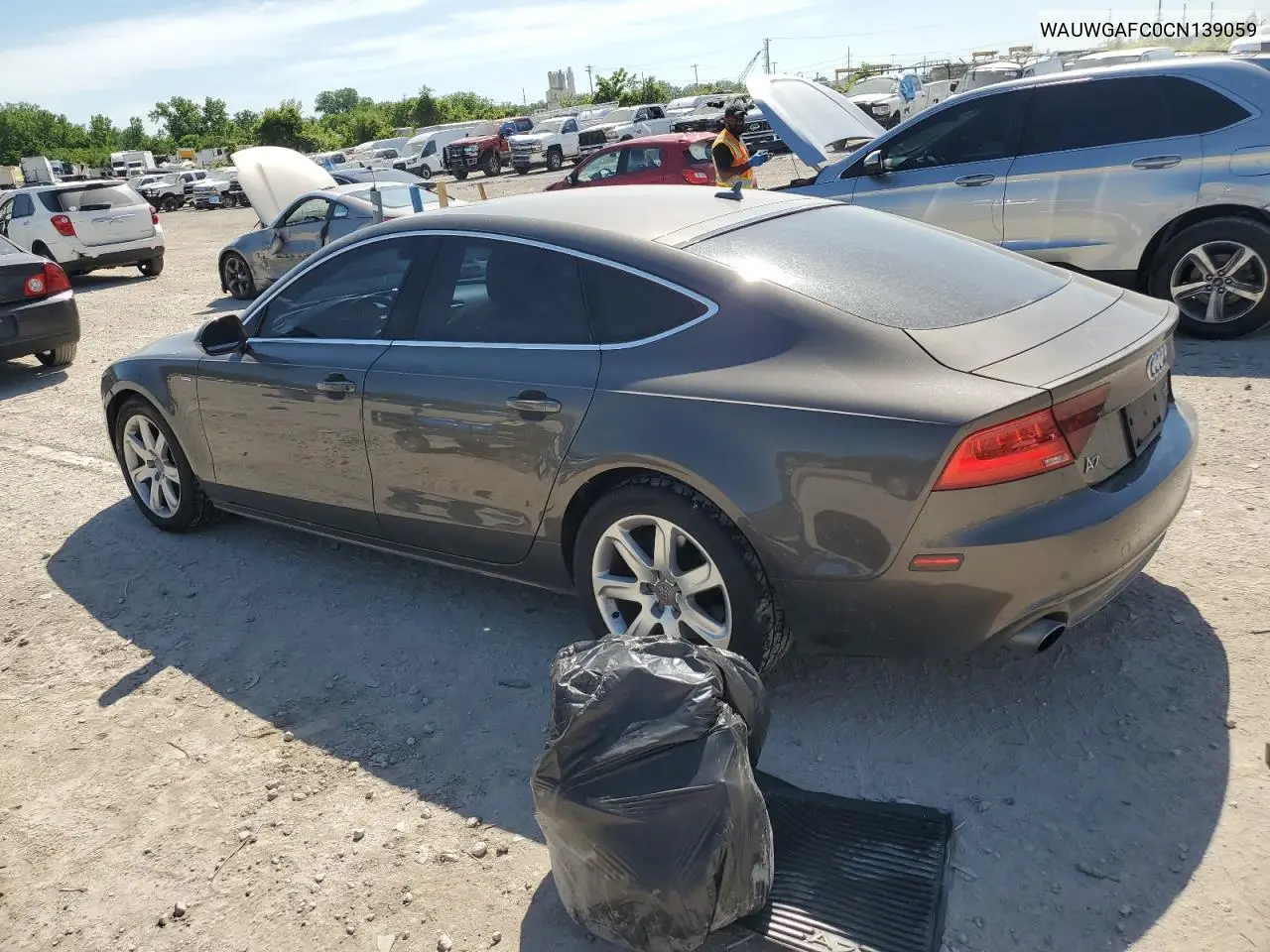 2012 Audi A7 Premium VIN: WAUWGAFC0CN139059 Lot: 56726455