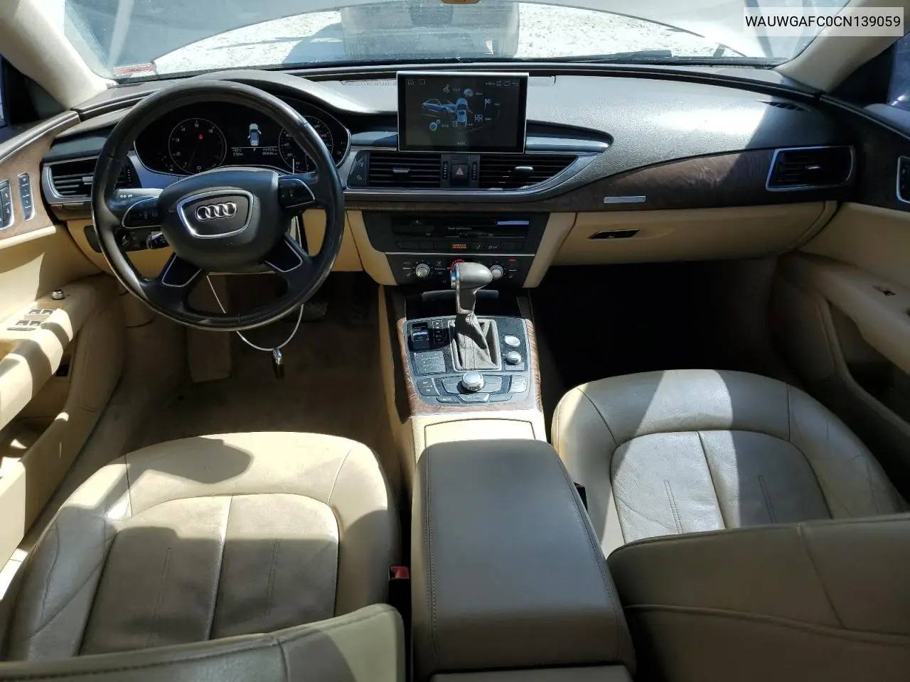 2012 Audi A7 Premium VIN: WAUWGAFC0CN139059 Lot: 56726455