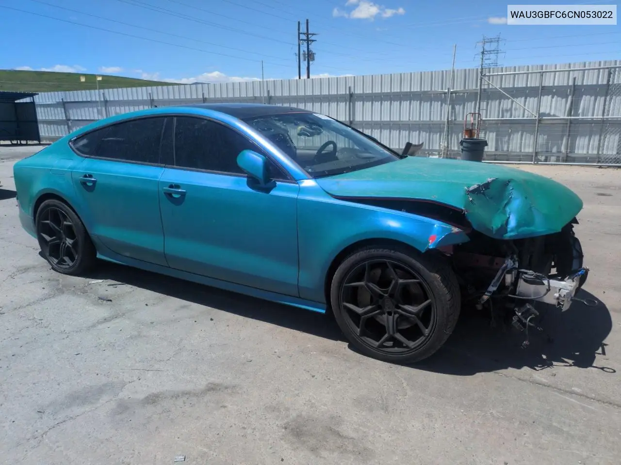 2012 Audi A7 Prestige VIN: WAU3GBFC6CN053022 Lot: 57272035