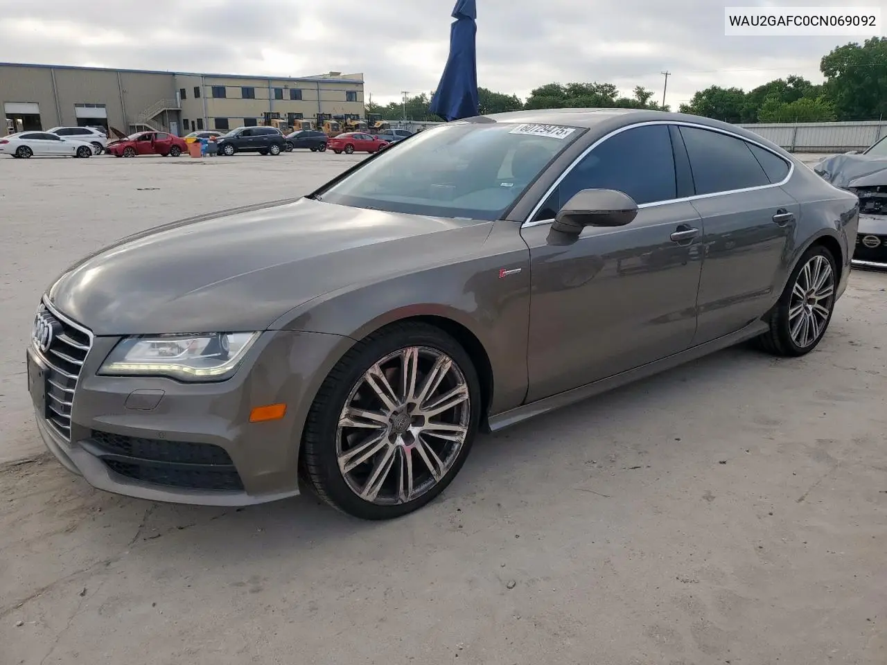 2012 Audi A7 Prestige VIN: WAU2GAFC0CN069092 Lot: 60729475