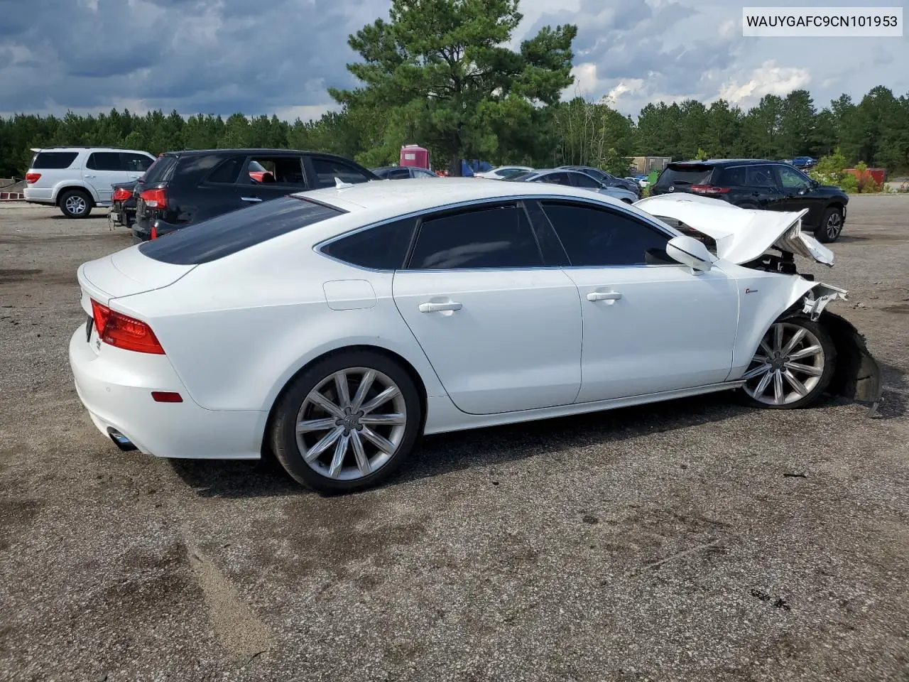 2012 Audi A7 Premium Plus VIN: WAUYGAFC9CN101953 Lot: 61003575