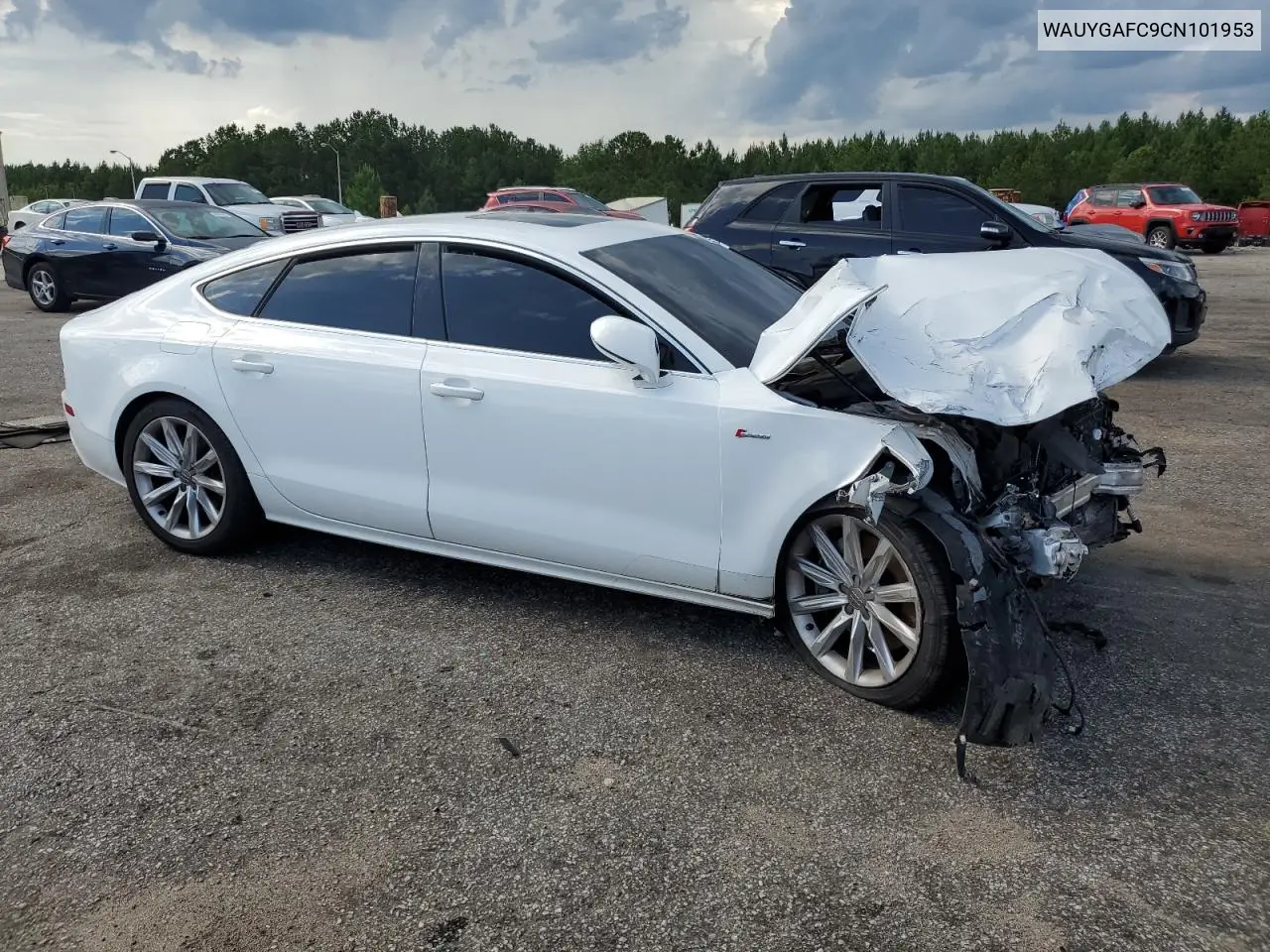 2012 Audi A7 Premium Plus VIN: WAUYGAFC9CN101953 Lot: 61003575