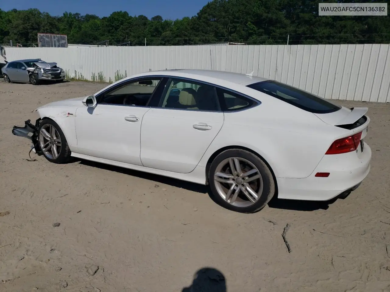 2012 Audi A7 Prestige VIN: WAU2GAFC5CN136382 Lot: 61076065