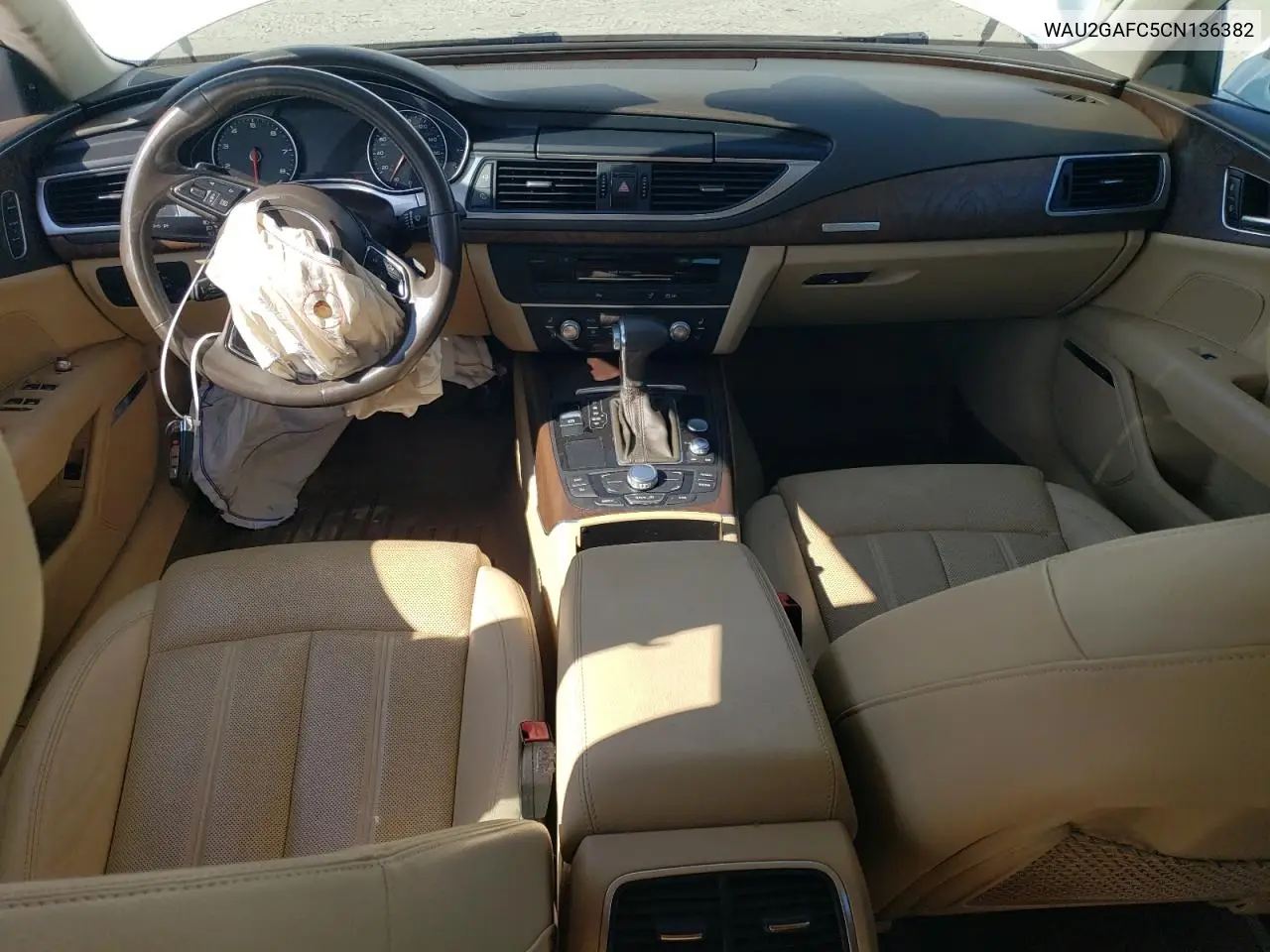 2012 Audi A7 Prestige VIN: WAU2GAFC5CN136382 Lot: 61076065