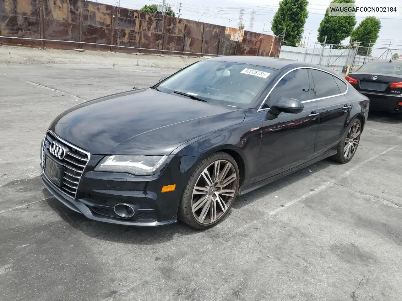 2012 Audi A7 Prestige VIN: WAUSGAFC0CN002184 Lot: 62028335