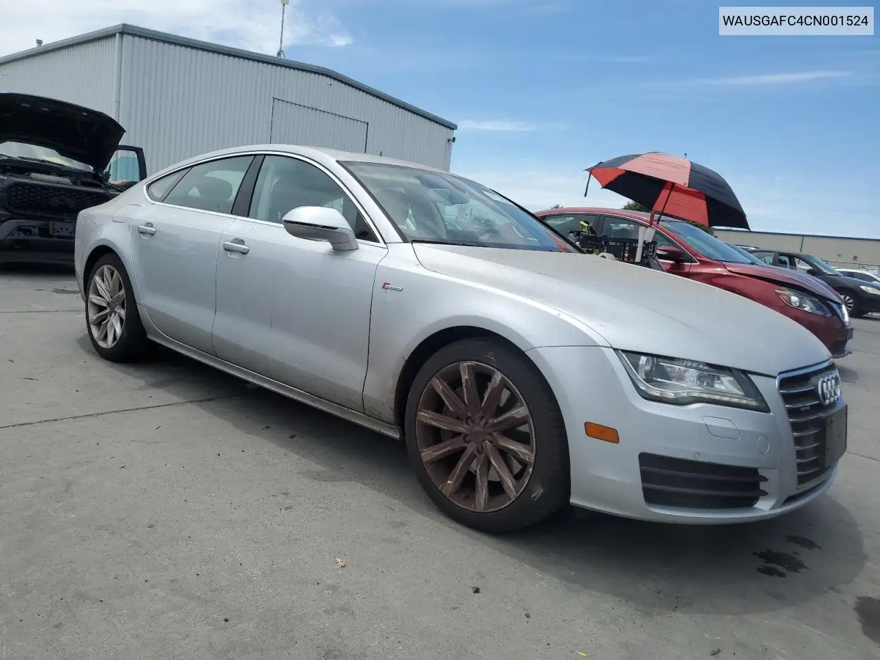 2012 Audi A7 Prestige VIN: WAUSGAFC4CN001524 Lot: 63152505