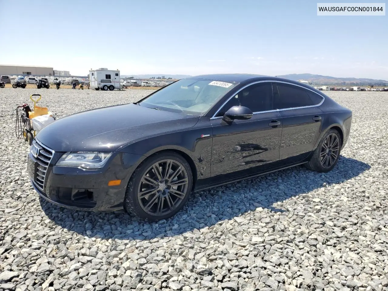 2012 Audi A7 Prestige VIN: WAUSGAFC0CN001844 Lot: 63410095