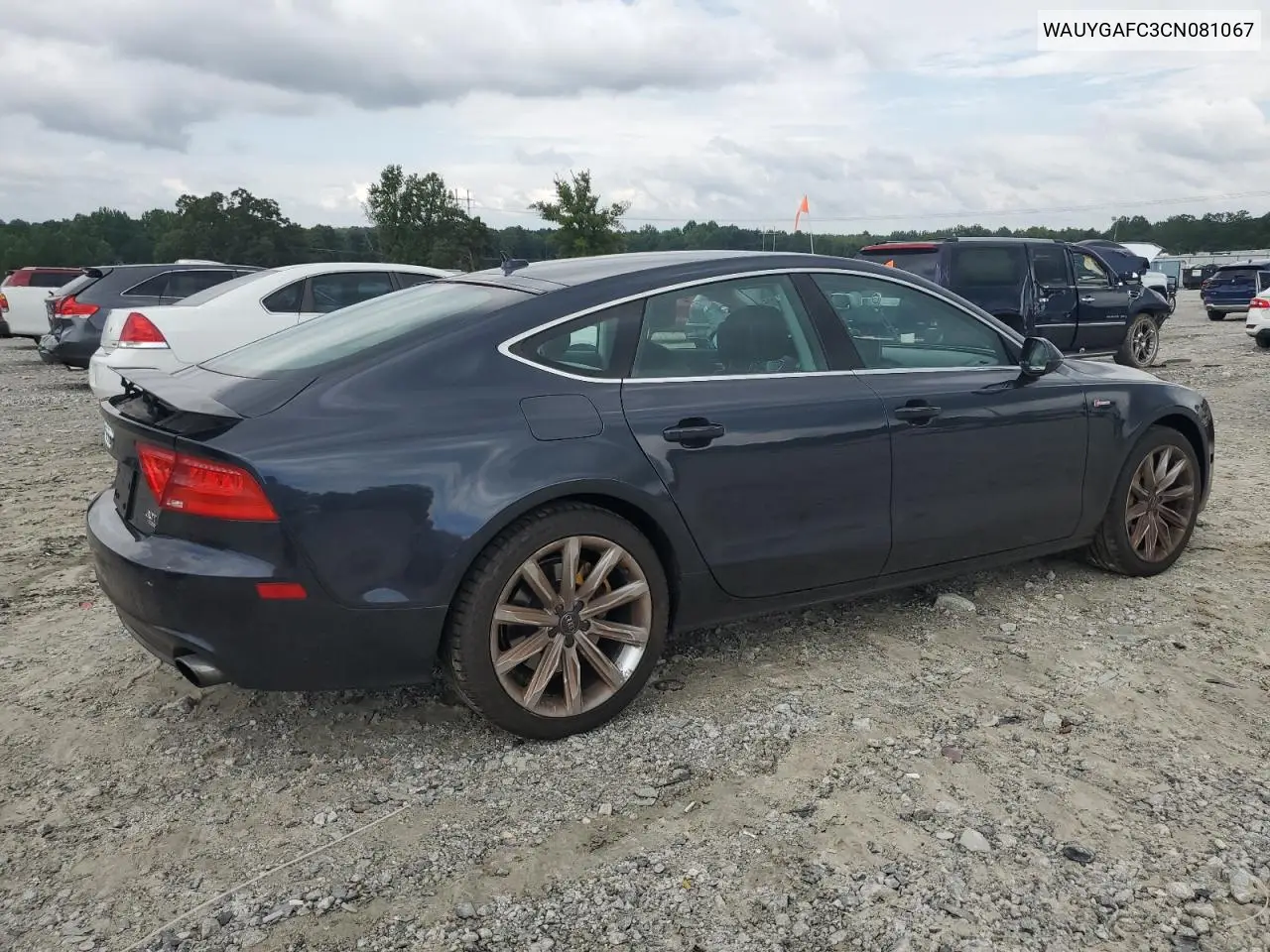 2012 Audi A7 Premium Plus VIN: WAUYGAFC3CN081067 Lot: 66225205