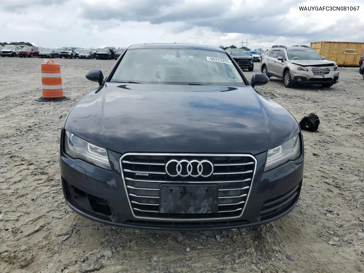 2012 Audi A7 Premium Plus VIN: WAUYGAFC3CN081067 Lot: 66225205