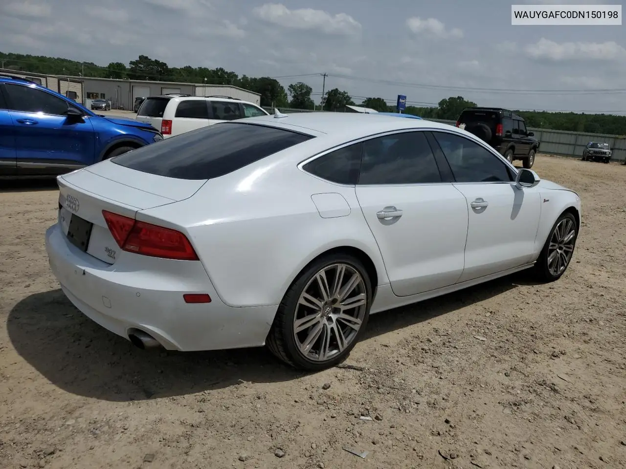 2013 Audi A7 Premium Plus VIN: WAUYGAFC0DN150198 Lot: 57154595