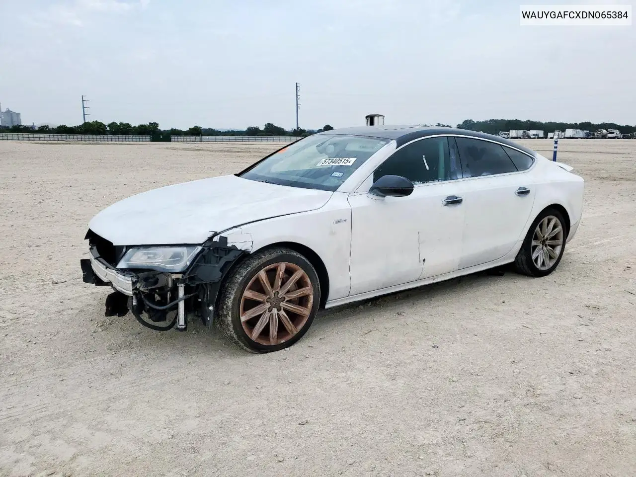2013 Audi A7 Premium Plus VIN: WAUYGAFCXDN065384 Lot: 57340515