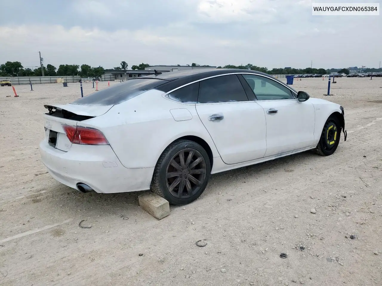 2013 Audi A7 Premium Plus VIN: WAUYGAFCXDN065384 Lot: 57340515