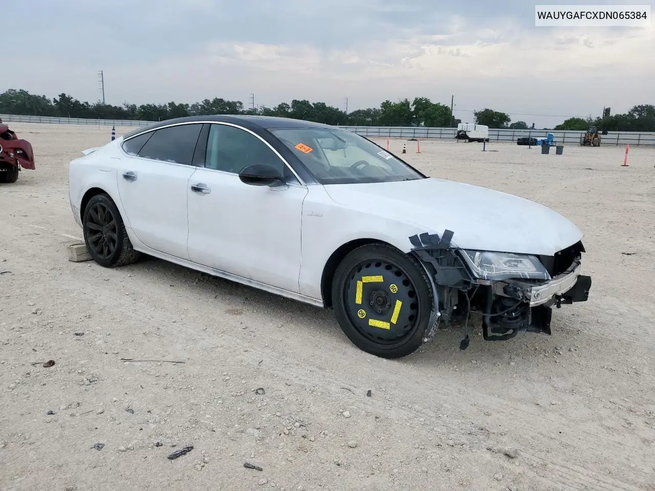 2013 Audi A7 Premium Plus VIN: WAUYGAFCXDN065384 Lot: 57340515