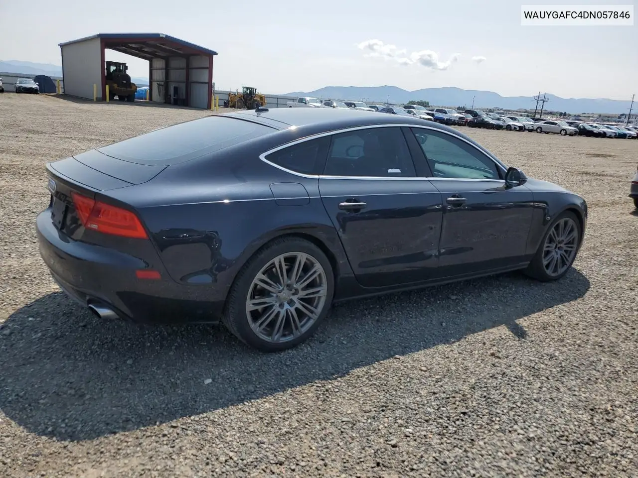 2013 Audi A7 Premium Plus VIN: WAUYGAFC4DN057846 Lot: 59159125