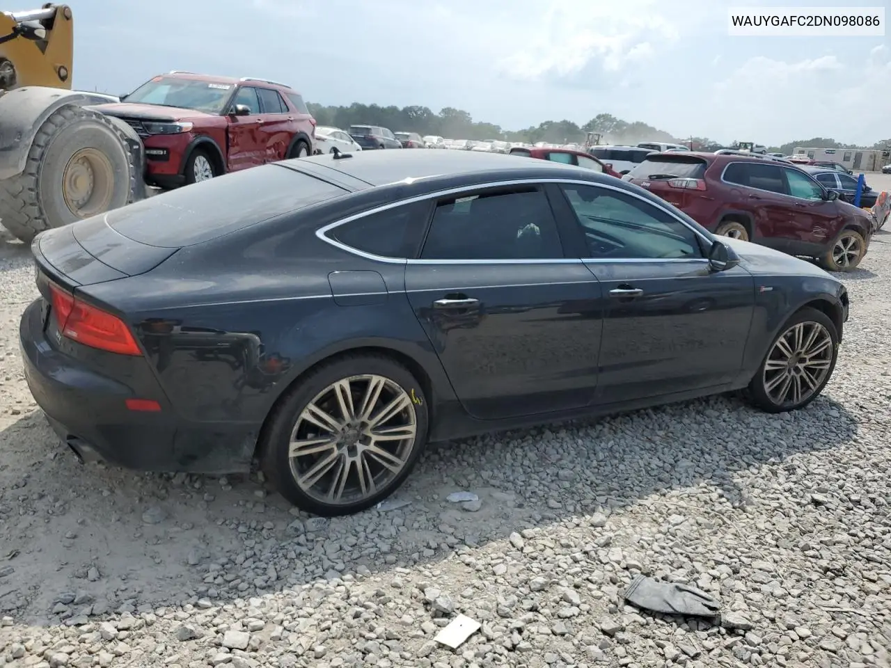 2013 Audi A7 Premium Plus VIN: WAUYGAFC2DN098086 Lot: 62159485