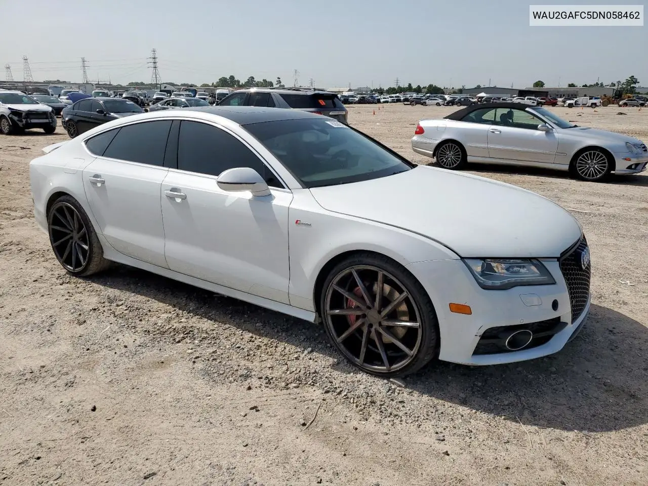 2013 Audi A7 Prestige VIN: WAU2GAFC5DN058462 Lot: 62684715