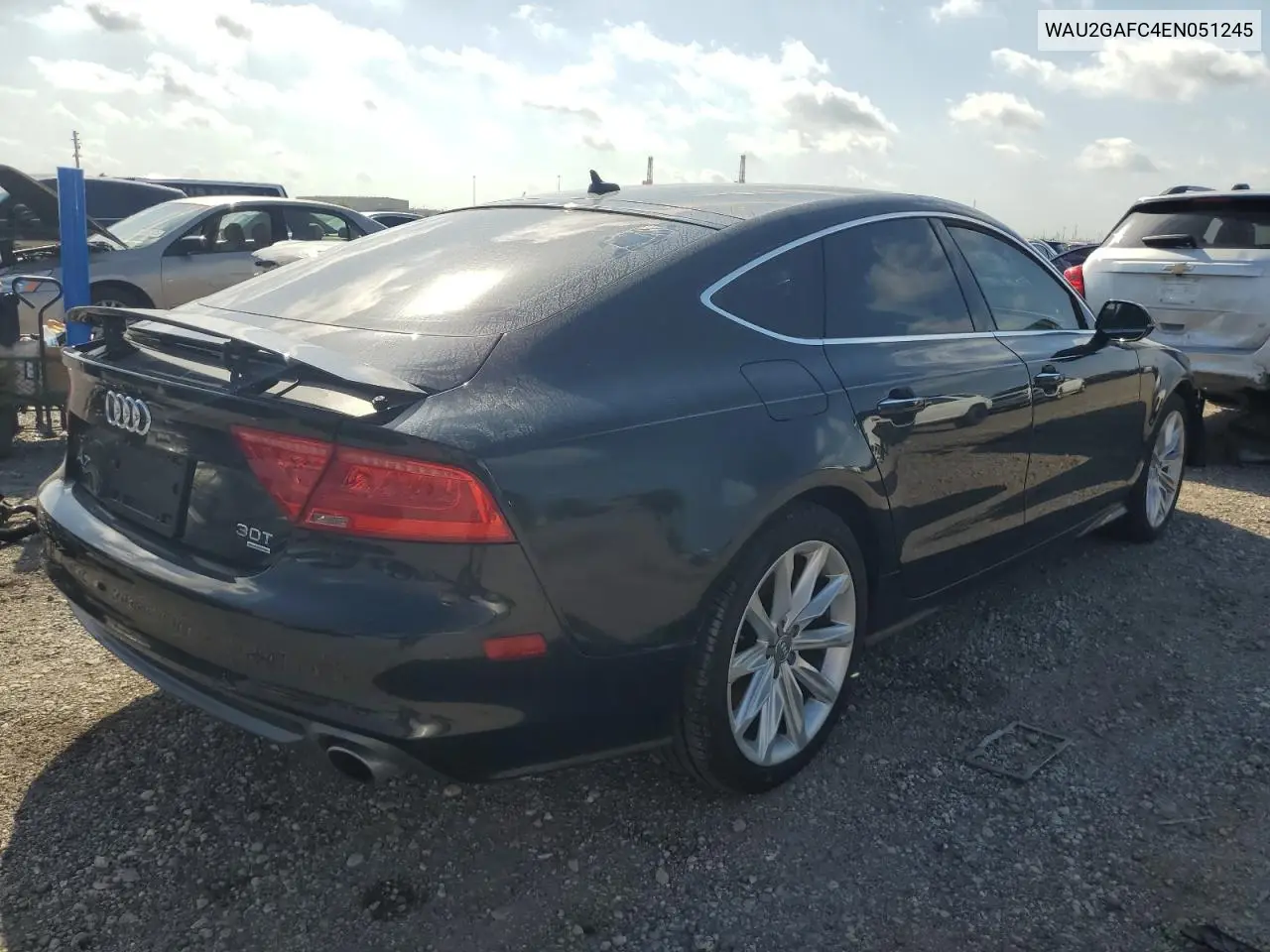 2014 Audi A7 Prestige VIN: WAU2GAFC4EN051245 Lot: 55777015
