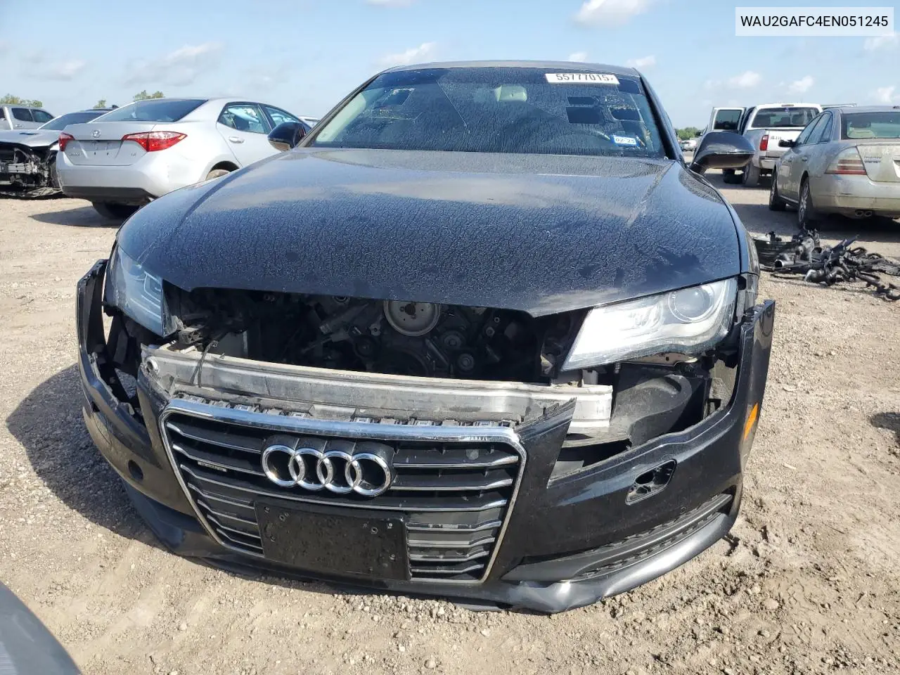 2014 Audi A7 Prestige VIN: WAU2GAFC4EN051245 Lot: 55777015