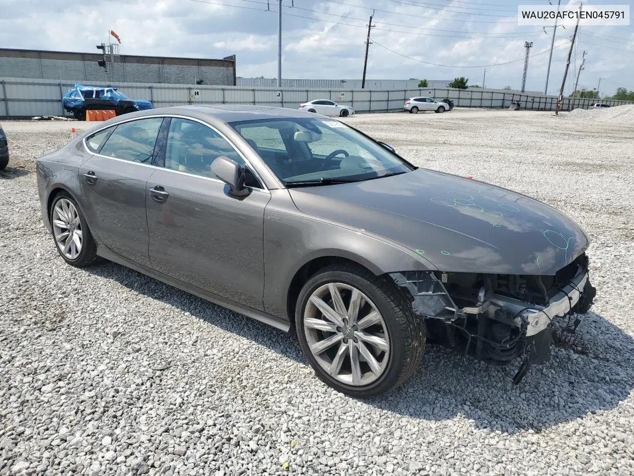 2014 Audi A7 Prestige VIN: WAU2GAFC1EN045791 Lot: 57011815