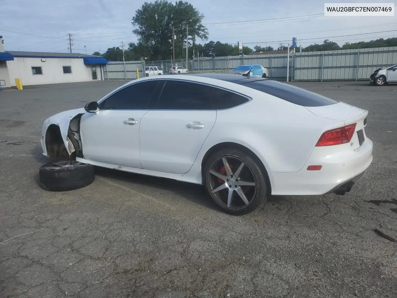 2014 Audi A7 Prestige VIN: WAU2GBFC7EN007469 Lot: 60876565