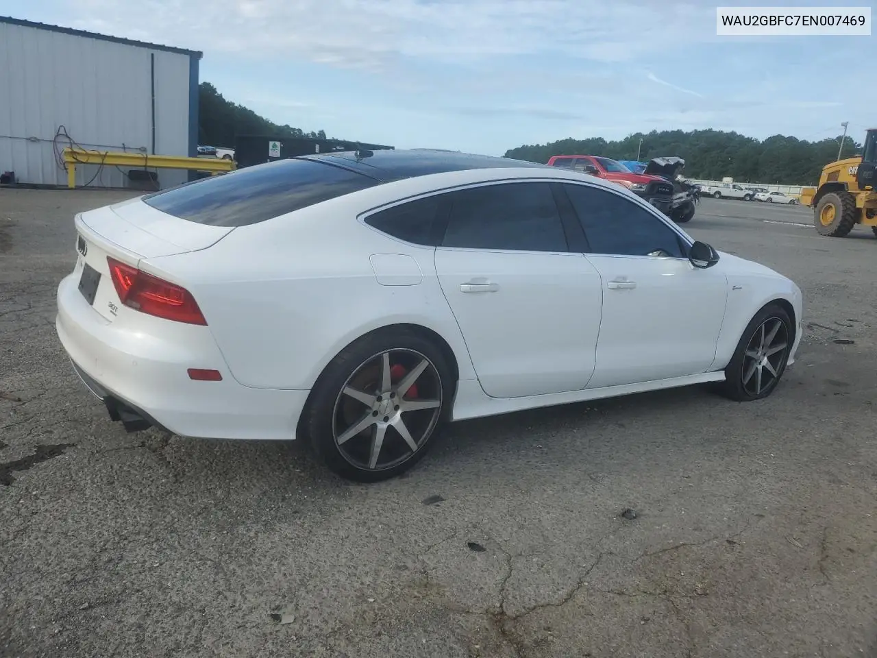 2014 Audi A7 Prestige VIN: WAU2GBFC7EN007469 Lot: 60876565