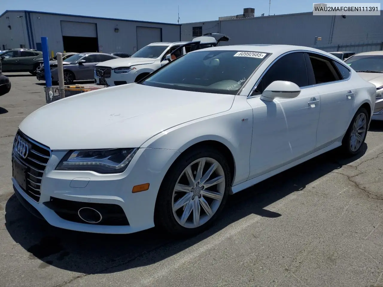 2014 Audi A7 Prestige VIN: WAU2MAFC8EN111391 Lot: 60992685