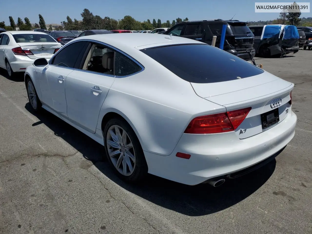 2014 Audi A7 Prestige VIN: WAU2MAFC8EN111391 Lot: 60992685