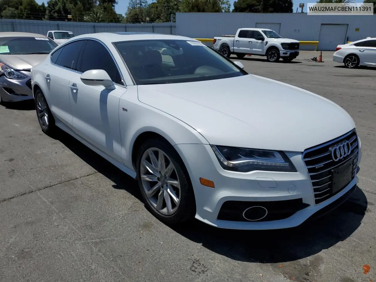 2014 Audi A7 Prestige VIN: WAU2MAFC8EN111391 Lot: 60992685