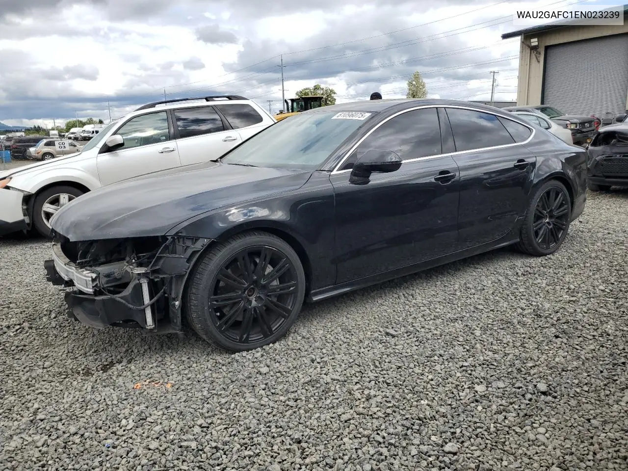 2014 Audi A7 Prestige VIN: WAU2GAFC1EN023239 Lot: 61096075
